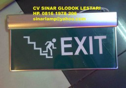 Lampu EXIT Tangga